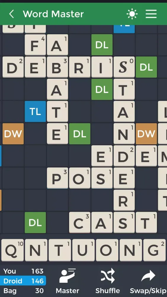 Capturas de pantalla de Word Master