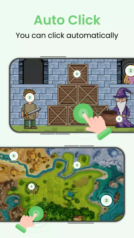 Скриншоты Auto Clicker - Tap Assistance