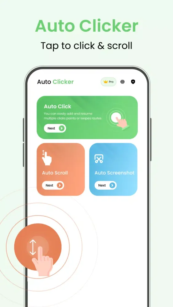 Скриншоты Auto Clicker - Tap Assistance