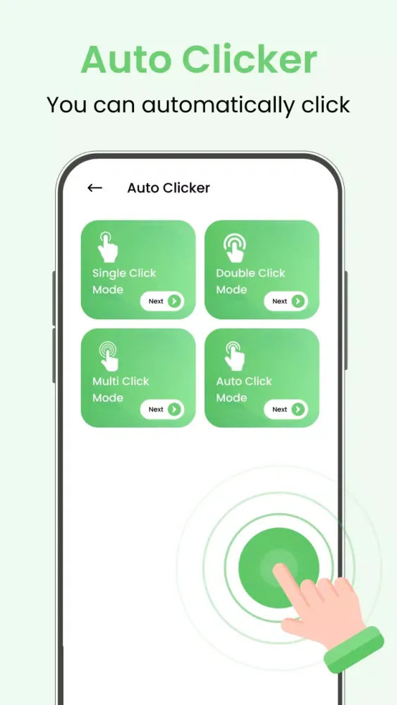 Скриншоты Auto Clicker - Tap Assistance