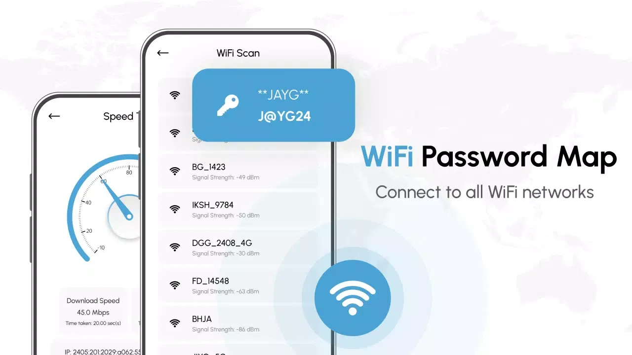 تصاویر WiFi Map Password