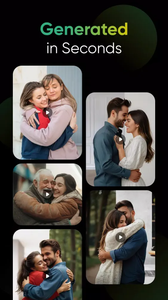 Hug AI Video Generator HugMe應用截圖