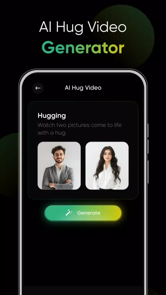 Hug AI Video Generator HugMe應用截圖