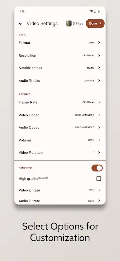 Video Converter, Video Editor سکرین شاٹس