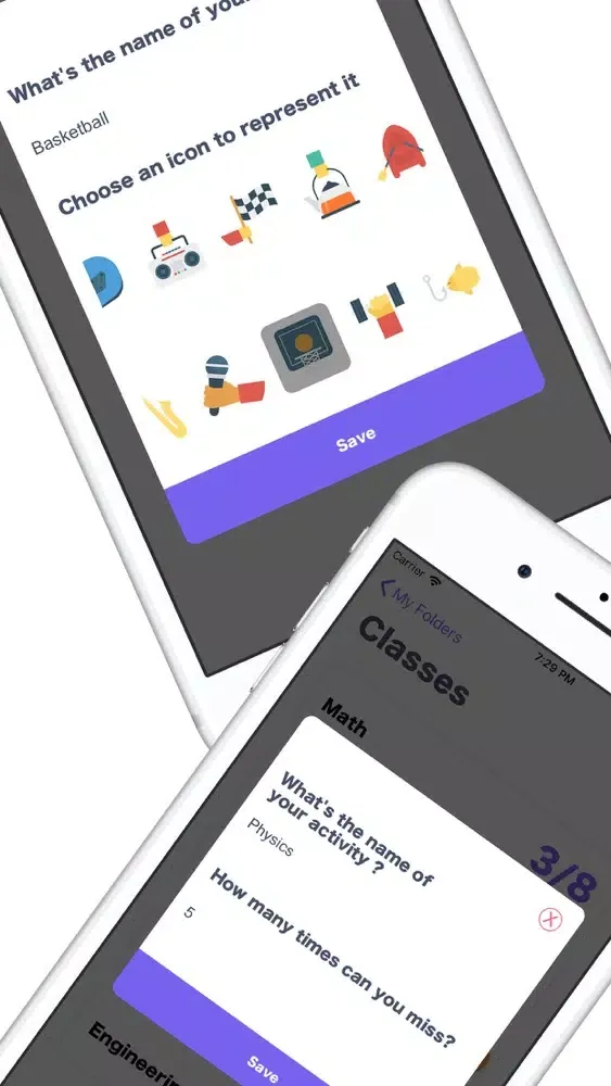ภาพหน้าจอของ Absent - Attendance Tracker