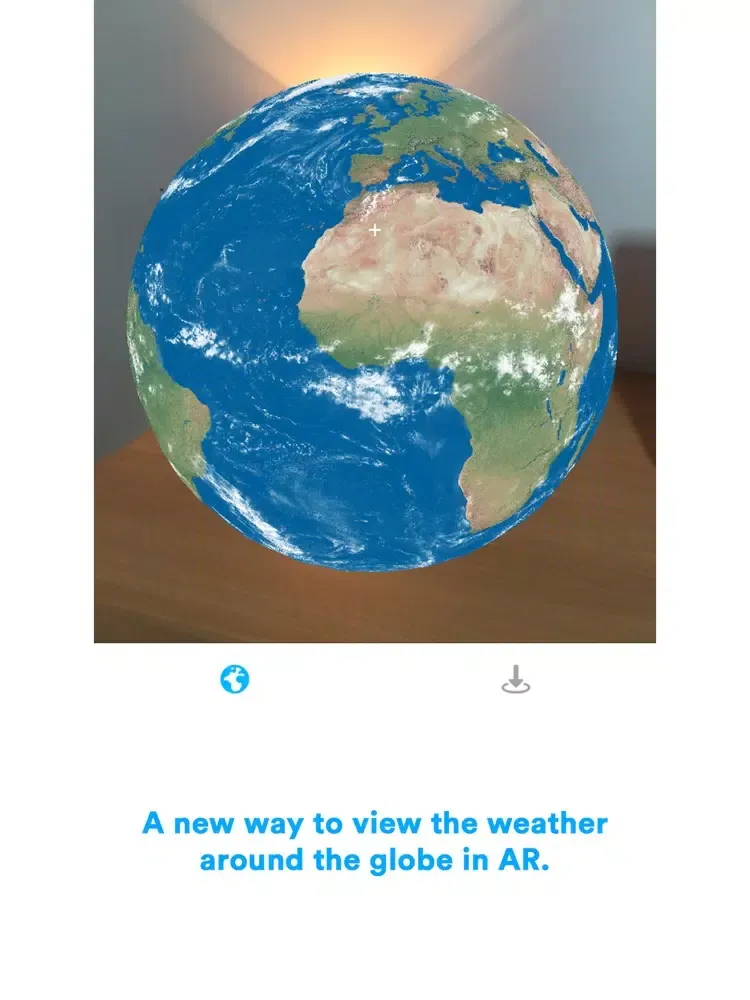 Capturas de tela do Earth Weather - AR iPad 