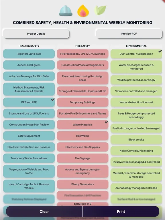 Скриншоты Site Safety Monitoring iPad 