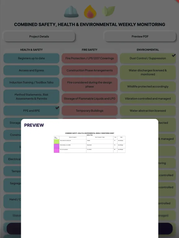 Скриншоты Site Safety Monitoring iPad 