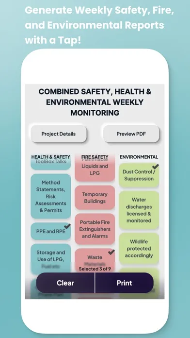Скриншоты Site Safety Monitoring