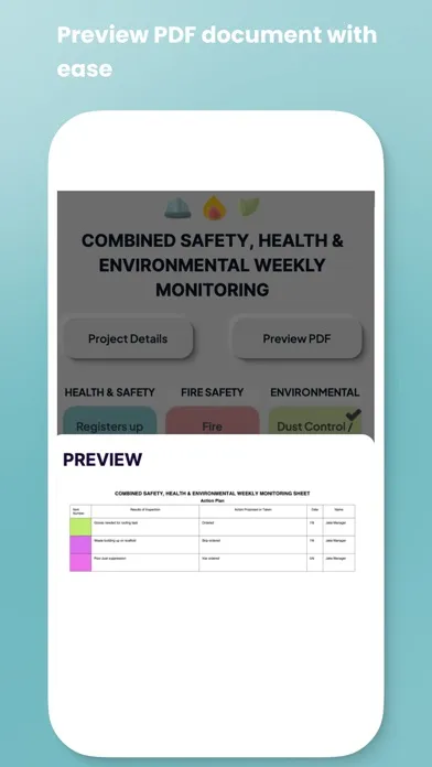 Скриншоты Site Safety Monitoring