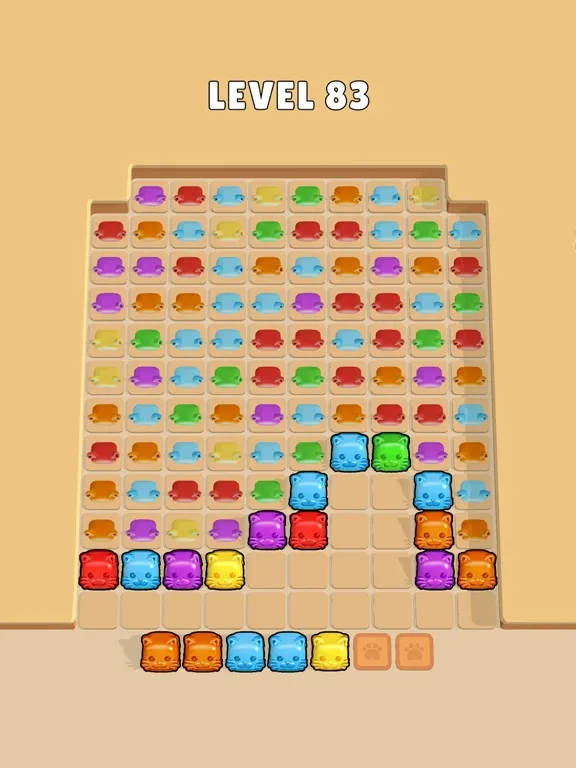 Cat Jam 3D: Block Match 3 Game iPad  স্ক্রিনশট