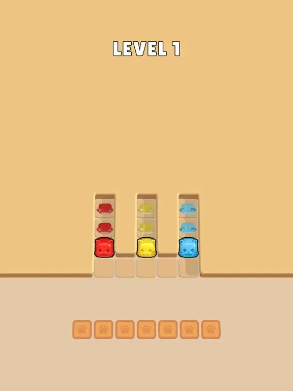 Cat Jam 3D: Block Match 3 Game iPad  স্ক্রিনশট