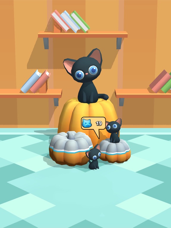 Cat Jam 3D: Block Match 3 Game iPad  Screenshots