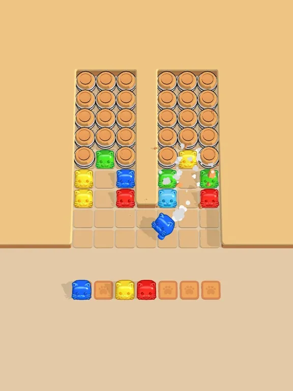Cat Jam 3D: Block Match 3 Game iPad  স্ক্রিনশট