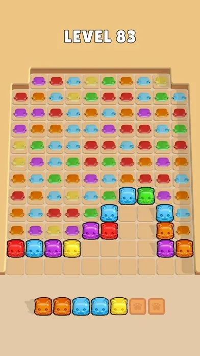 Cat Jam 3D: Block Match 3 Game স্ক্রিনশট
