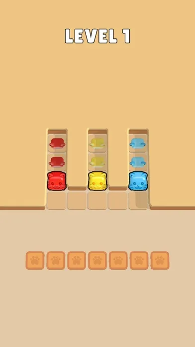 Cat Jam 3D: Block Match 3 Game স্ক্রিনশট