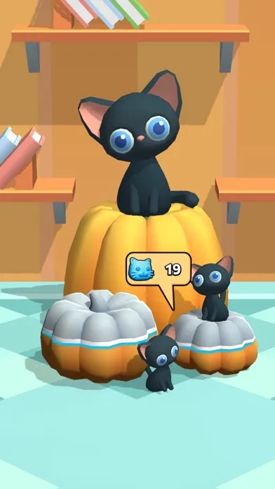 Cat Jam 3D: Block Match 3 Game স্ক্রিনশট