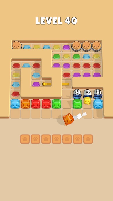 Cat Jam 3D: Block Match 3 Game Screenshots