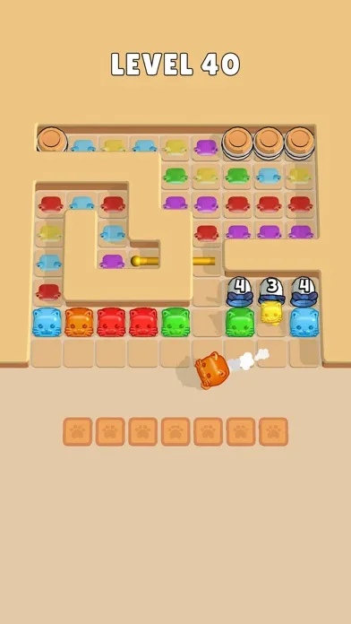 Cat Jam 3D: Block Match 3 Game স্ক্রিনশট