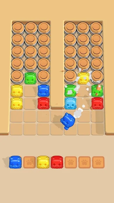 Cat Jam 3D: Block Match 3 Game স্ক্রিনশট