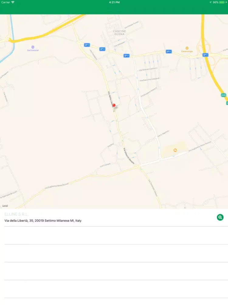 Zrzuty ekranu CENTRO ESTETICO ELLINE iPad 