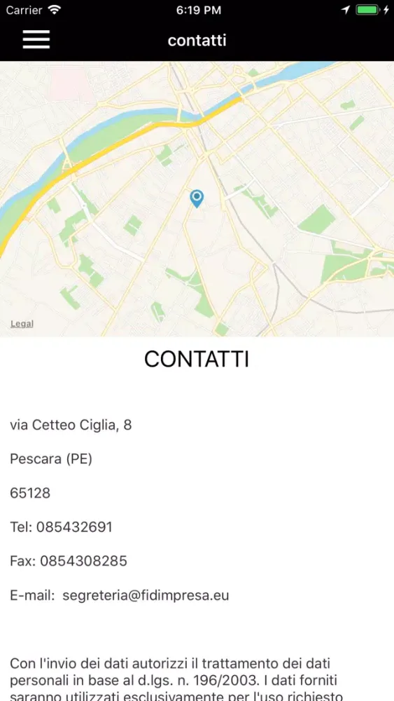 Fidimpresa Abruzzo Ekran Görüntüleri