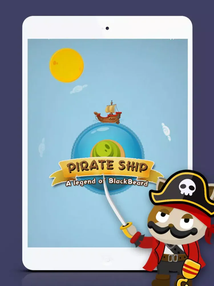 Pirate Ship : A legend of Blackbeard iPad  Screenshots
