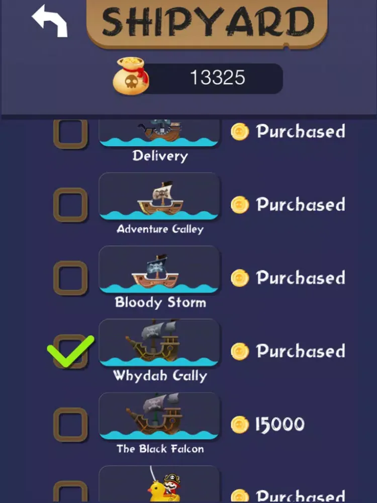 Pirate Ship : A legend of Blackbeard iPad  Screenshots
