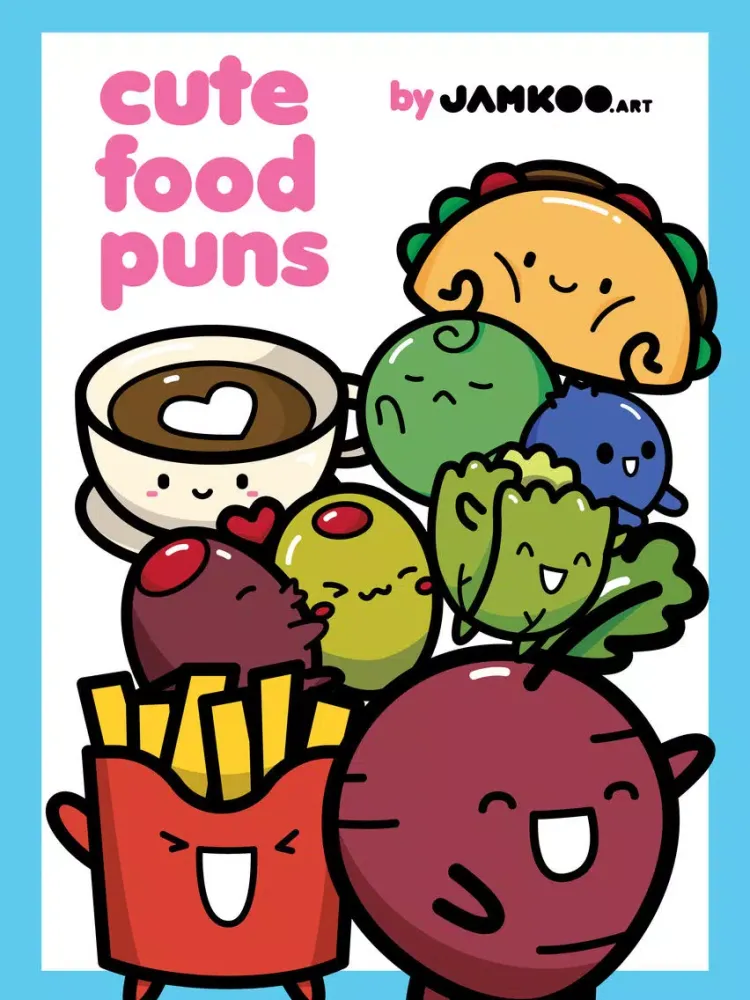 Cute Food Puns iPad 应用截图