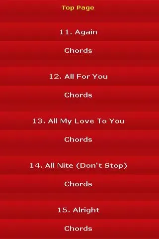 All Songs of Janet Jackson Screenshots