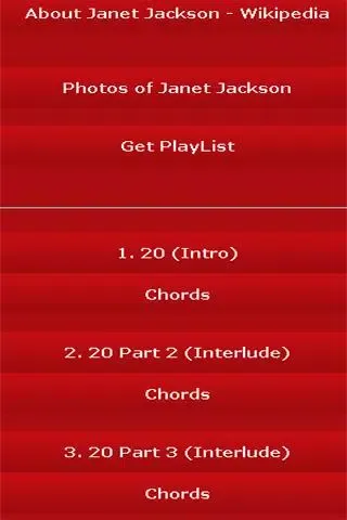 All Songs of Janet Jackson Screenshots