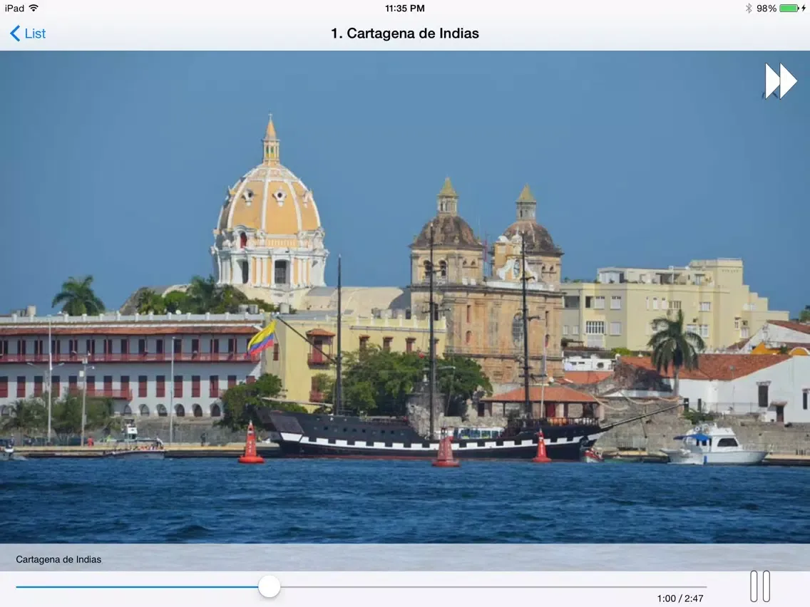 Captures d'écran de Cartagena Magna English iPad 