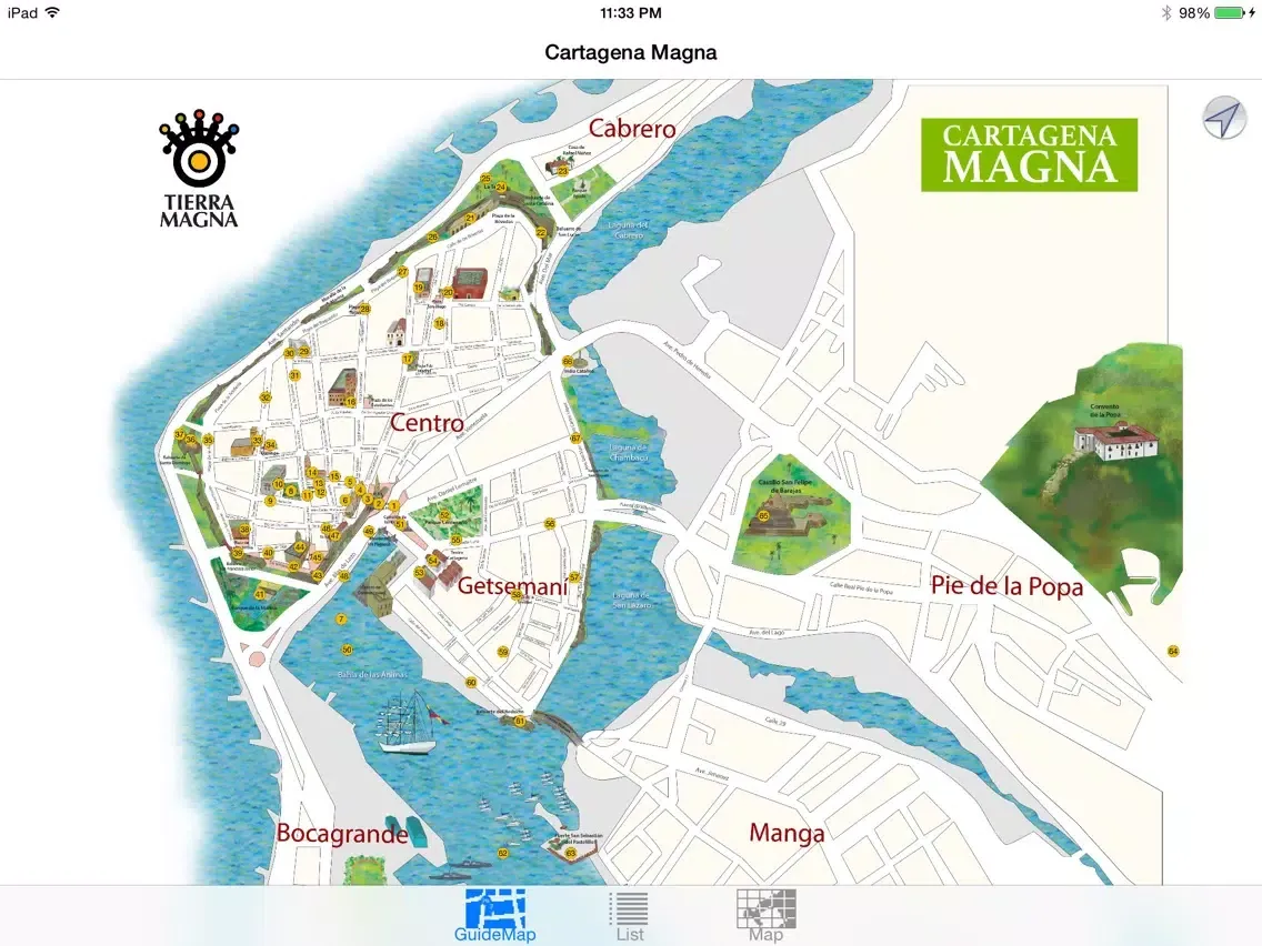Captures d'écran de Cartagena Magna English iPad 
