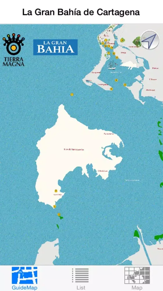 La Gran Bahía de Cartagena स्क्रीनशॉट