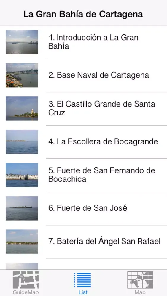 La Gran Bahía de Cartagena स्क्रीनशॉट