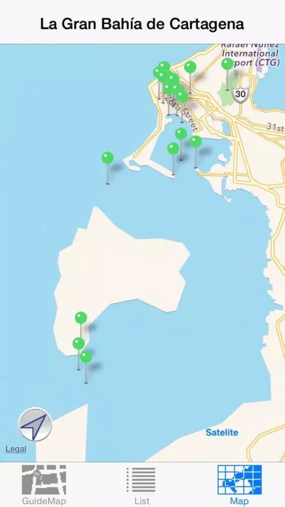 La Gran Bahía de Cartagena स्क्रीनशॉट