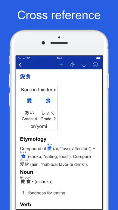 Japanese etymology dictionary স্ক্রিনশট