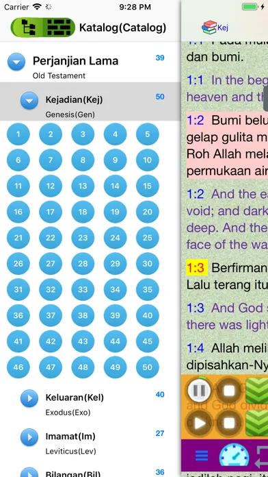 Скриншоты Indonesian Audio Bible Alkitab
