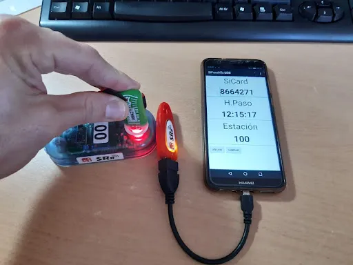 SiPunchTxUsb Orienteering應用截圖