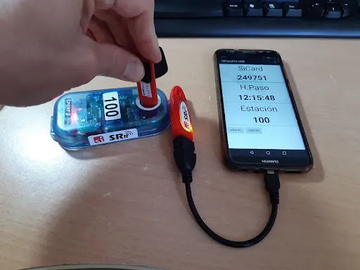 SiPunchTxUsb Orienteering應用截圖