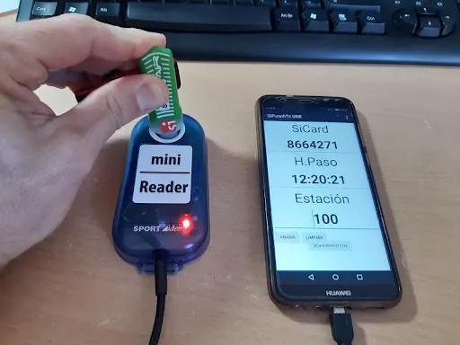 SiPunchTxUsb Orienteering應用截圖