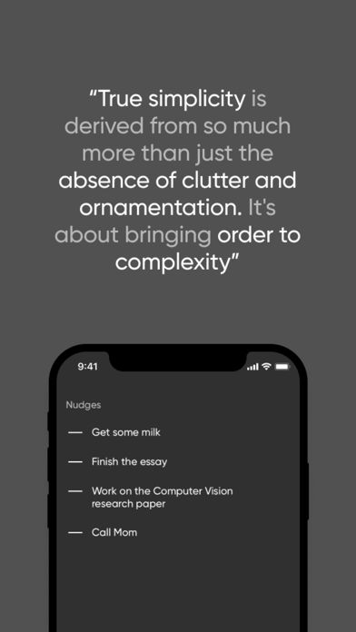 Nudges: Minimal To-Do应用截图