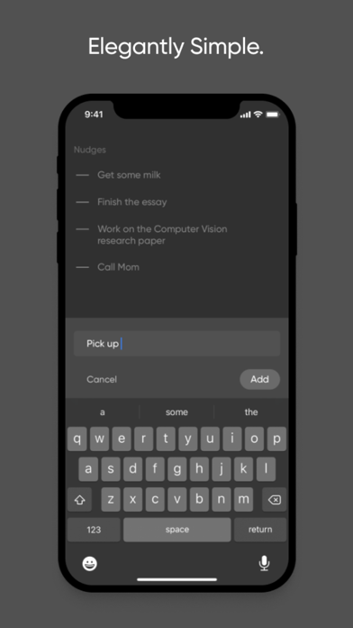 Nudges: Minimal To-Do应用截图