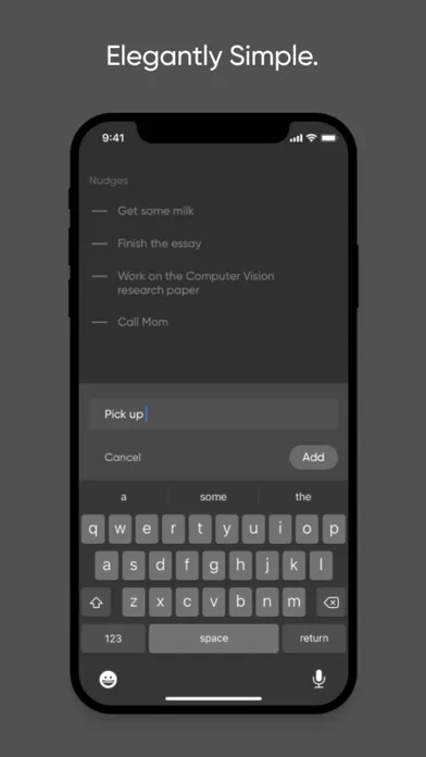 Nudges: Minimal To-Do स्क्रीनशॉट