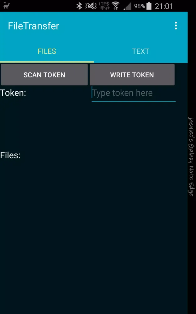 Tangkapan layar File Transfer
