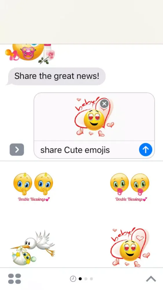 Baby Emojis स्क्रीनशॉट