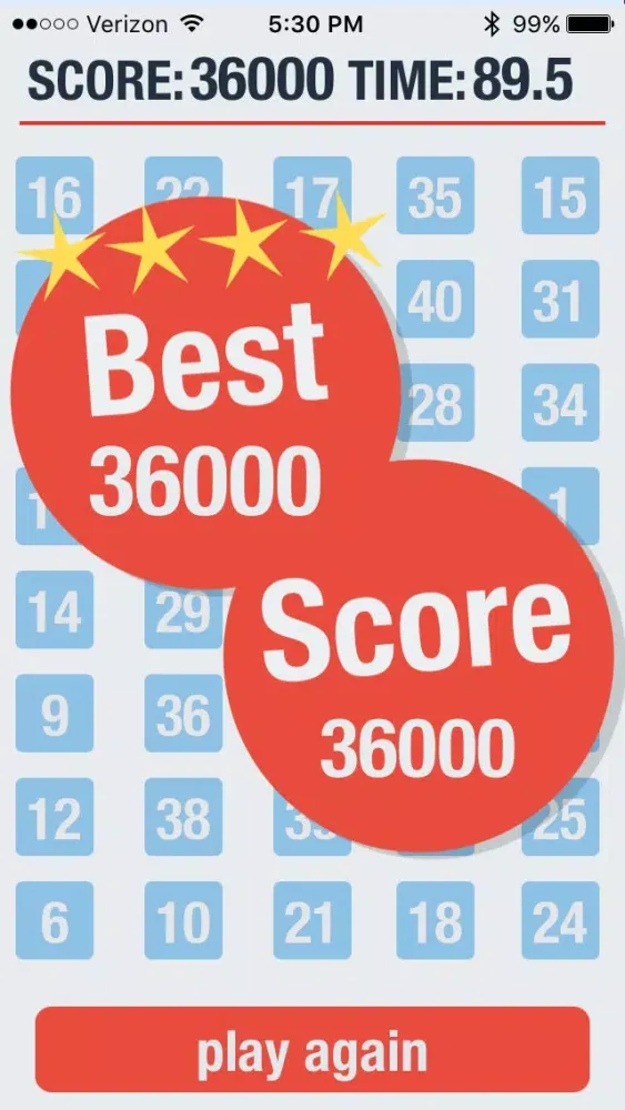 Solve the Number Quiz应用截图