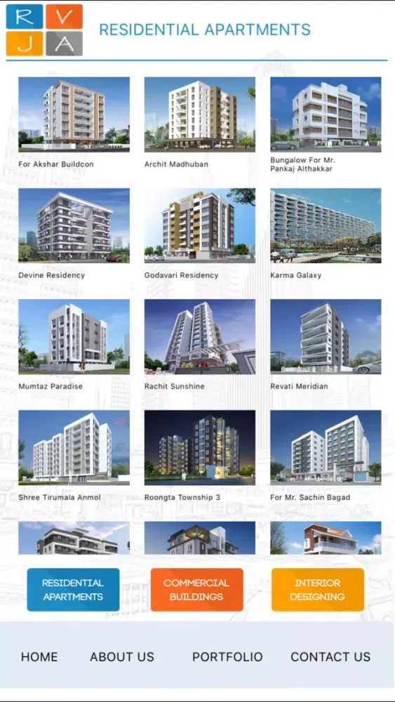 Captures d'écran de Jaykhedkar Architects