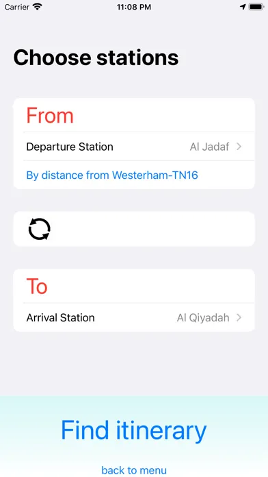 Dubai Metro - app Screenshots