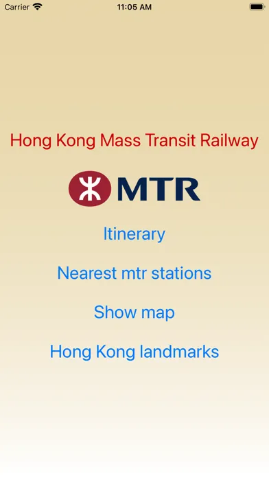 Hong Kong MTR Screenshots
